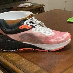 Under Armour Pink and Black Sneakers with Breathable Mesh